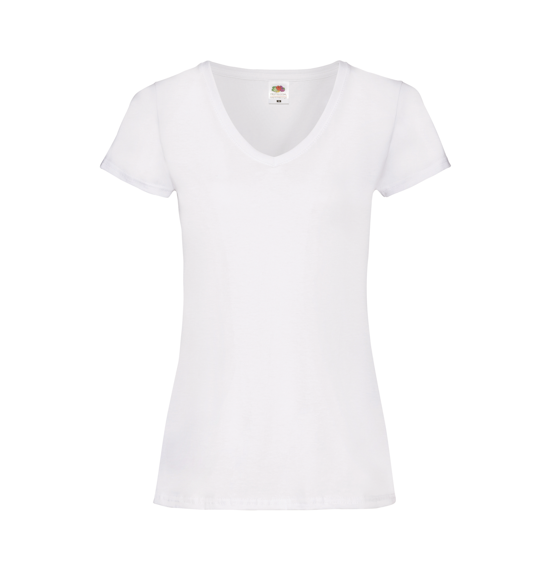 T-shirt donna Value Weight scollo a V